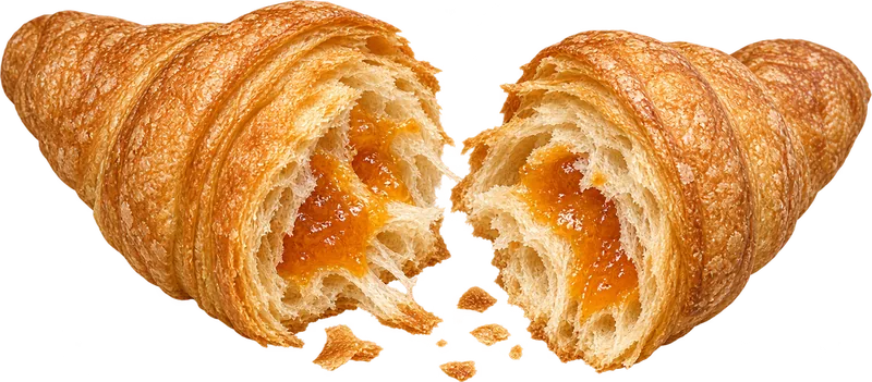 Kroasan s marmeladom